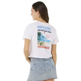 Rip Curl Hayley O Crop optical white M