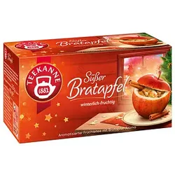 TEEKANNE Süßer Bratapfel Tee 20 x 2,5 g