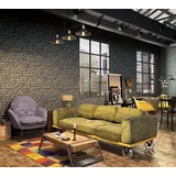 Marburg Vliestapete Brick 53 cm x 10 m braun/schwarz/silber 34170