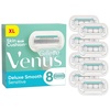 Venus Deluxe Smooth Sensitive Rasierklingen Damen, 8 Ersatzklingen für Damenrasierer