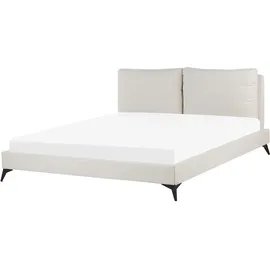 Beliani Melle 180 x 200 cm Hellbeige