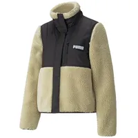 Puma Damen Winterjacke Sherpa Hybrid 587723-73 M - Ivory Glow - M