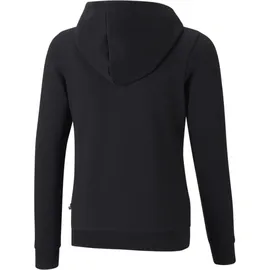 Puma ESS Small Logo Full-Zip TR Mädchen Sweatshirt, schwarz - 140