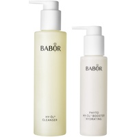 Babor Cleansing Hy-Öl & Phyto Hy-Öl Booster Hydrating Set für trockene Haut, mit Cleanser und