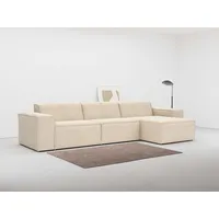 RAUM.ID Ecksofa »Norvid«, modular, wahlweise mit Kaltschaum, Komfortschaum oder Taschenfederkern beige