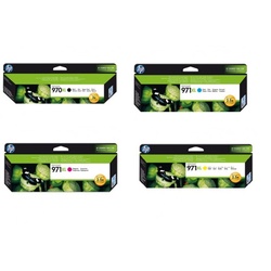HP Tintenset CMYK 971XL / 970XL für OfficeJet Pro X451 X551 X476 X576