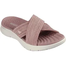 SKECHERS GO WALK Flex Sandal - Impressed, Mauve Textile, 41
