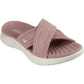 SKECHERS GO WALK Flex Sandal - Impressed, Mauve Textile, 41