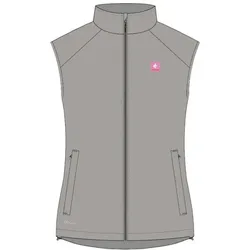Cross Wind Damen Golf Weste sandgrau
