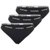 Chiemsee String 3 St. Schwarz/Weiß XS