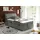 Lomadox Boxspringbett 120x200 cm Hotelbett Einzelbett Jugendbett elektrisch verstellbar CONCORD3M-09 in Artemis 18 silver
