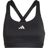 adidas Women's TLRDREACT Training High-Support Bra Sport-BH, Black, M C-D