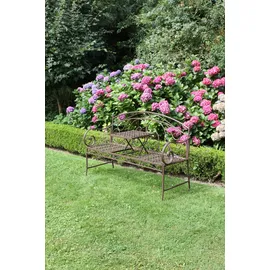 Garden Pleasure Saket 146 x 53 x 96 cm braun inkl. Klapptisch
