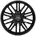 0 x 18 5 x 108 ET45 Schwarz/Poliert