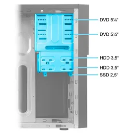 Ankermann Business Office Work V3 Intel Core i7 13700F 4,9 GHz 32 GB RAM 1 TB SSD GeForce GT 740 Win 11 Pro