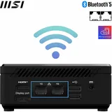 MSI Cubi N ADL S-253AT Mini-PC 128 GB SSD 4K Ultra HD Intel N100 4,0 GHz 4 GB RAM 128 GB SSD Intel UHD Graphics Win 11