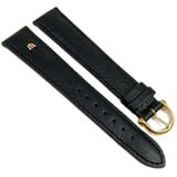 MAURICE LACROIX Uhrenarmband Büffelkalb Leder schwarz XL 20898G, Stegbreite:15mm