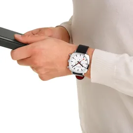 Mondaine Cushion MSL.41410.LBV.SET Edelstahl 41 mm