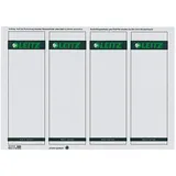 Leitz Ordneretiketten 1685/2 grau mit Prämie nach Registrierung