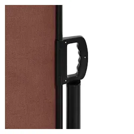 vidaXL Seitenmarkise 220 x 600 cm Braun Polyester