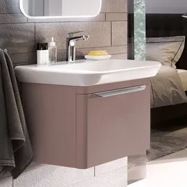 Geberit Waschtischunterschrank 1 Auszug 68 x 41 x 40,5 cm Braun/Grau/Schwarz