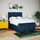 vidaXL Boxspringbett 140 x 200 cm Blau