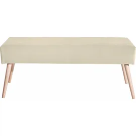 Max Winzer Max Winzer® Sitzbank »Sit«, mit hohen konischen Füßen, beige