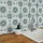 wall-art K&L Wall Art Fliesenaufkleber »Landhausblume«, selbstklebend