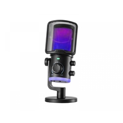 Fifine Ampligame AM6 Kondensatormikrofon mit RGB - Schwarz