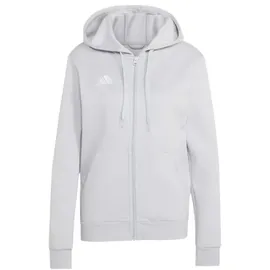 adidas Entrada 26 Kapuzenjacke Damen - team light grey/white - M