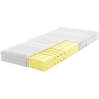 Kaltschaummatratze Kaltschaummatratze Komfort-SAN Härtegrad H2 (RAVENSBERGER Matratzen, 18 cm hoch, Härtegrad H 2 (RG 50) 100x200 cm mit Baumwoll-Doppeltuch-Bezug rosa 100 cm x 200 cm x 18 cm