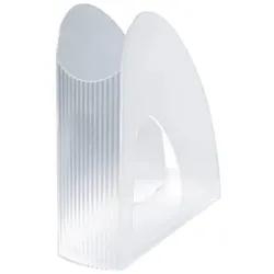 Stehsammler TWIN, DIN A4/C4, standfest, modern, transluzent-klar