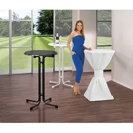 MFG Freizeitmöbel Stehtisch anthrazit 70,0 x 70,0 x 110,0 cm