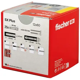 Fischer Spreizdübel 12 x 60 25 Stück