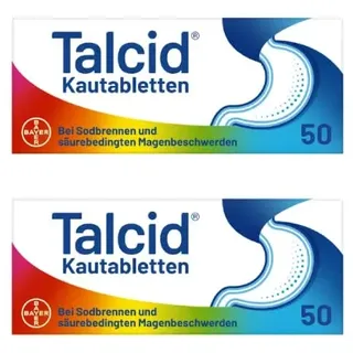 TALCID Kautabletten Doppelpackung (2x 50St)