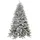 Vivanno Künstlicher Weihnachtsbaum Nordmanntanne mit Schnee Weiß 150 cm