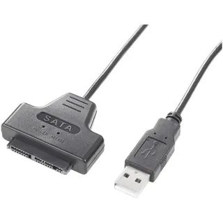 Renkforce USB 2.0 Adapterkabel [1x USB 2.0 Stecker A - 1x Micro-SATA-Kombi-Stecker 7+9pol.] 0.48 m