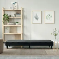 VidaXL Schlafsofa Dunkelgrau Stoff