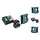 Makita DBN 500 RM Akku Stauchkopfnagler 18 V 15-50 mm mit 2 x 4,0 Ah Akkus + Ladegerät