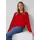 s.Oliver Pullover in Rippstruktur mit Fledermausärmeln Rot 44