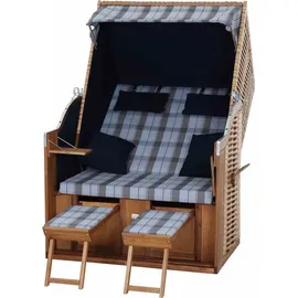 deVries Trendy by Devries Strandkorb Trend 10+ 745 Natur Akazie