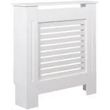 KADIMA DESIGN Moderne Heizkörperverkleidung Lamellenoptik 78x19x82 cm