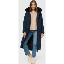 Navahoo Winterjacke "Knuddelfee", Damen, Gr. XL (42), blau (navy), Obermaterial: 100% Polyester. Innenseite: 100% Polyester. Futter: 100% Polyester, Jacken Winterjacke, mit hoch schließendem Kragen