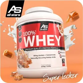 ALL STARS 100% Whey Protein Salted Caramel Pulver 2270 g