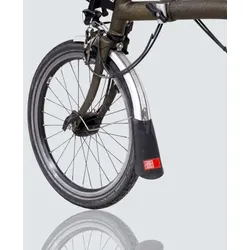 FAHRER Berlin Spritzschutz E-Bike Latz Schutzblechbreite 60 - 65 mm schwarz