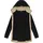 Ragwear Damen, warme Teddyjacke lang Fleecemantel mit Kapuze Letti Teddy-Fleece YOUMODO Black Gr. 5XL (50), schwarz, Plüsch, Material: 100% Polyester, figurumspielend ca.