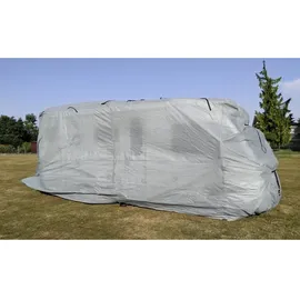 Garden Pleasure Wohnmobil-Abdeckplane Größe L 235 x 870 cm Grau