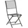 Merxx Samos Klappstuhl 57 x 41 x 89 cm graphit 2er Set