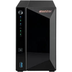 Asustor DRIVESTOR 2 Pro Gen2 AS3302T v2, NAS, Realtek, RTD1619B, Schwarz