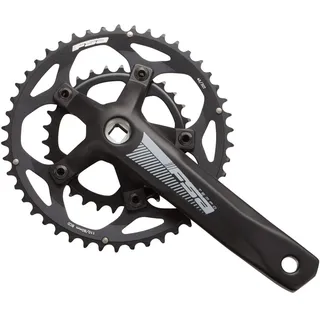 FSA Tempo Adventure Kurbelgarnitur - Black - 172,5 mm